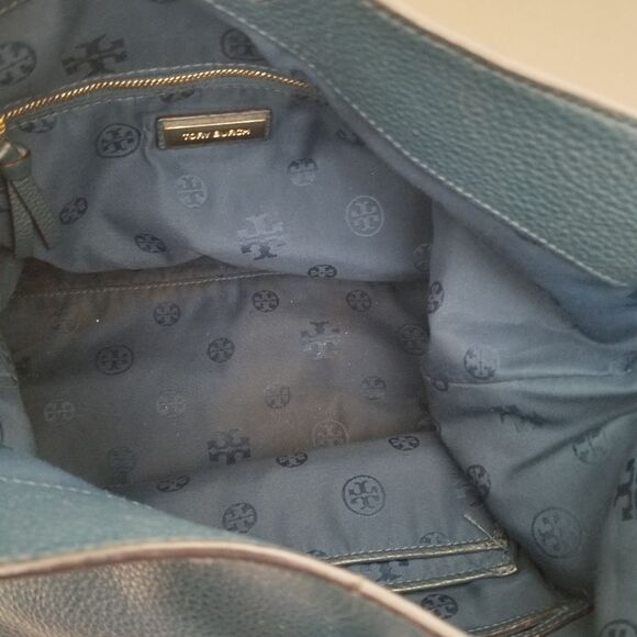 Tory Burch Theta Leather Tote - Picture 7 of 9